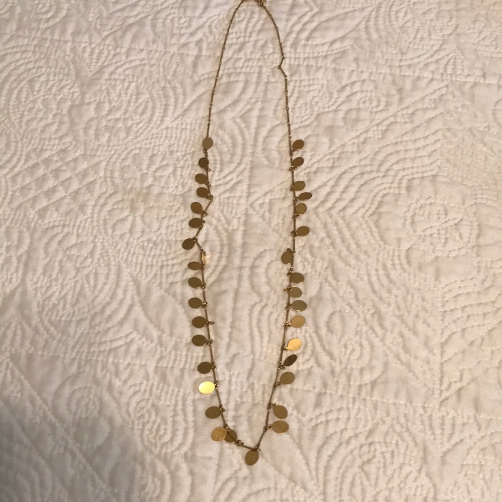 Beautiful gold necklace